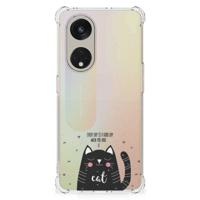 OPPO Reno8 T 5G Stevig | Bumper Hoesje | Cat Good Day