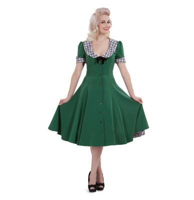 Claire Circle Dress Green-S | 40% korting Claire Circle Dress Green-S | 40% korting