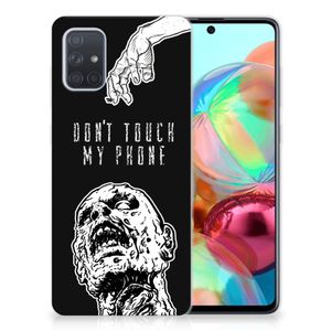 Silicone-hoesje Samsung Galaxy A71 Zombie