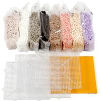 Creativ Company Starterset foto kralen, medium, diverse kleuren, 14000 stuk, 1 set