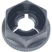 PB Fastener KN50 Steekmoer Plaatdikte (max.): 2 mm Polyamide Zwart 1 stuk(s) - thumbnail