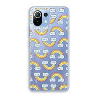 Regenboog: Xiaomi Mi 11 Lite Transparant Hoesje