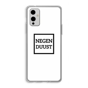 Negenduust vierkant: OnePlus 9 Transparant Hoesje