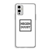 Negenduust vierkant: OnePlus 9 Transparant Hoesje