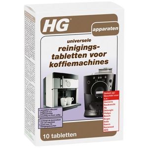 HG Koffiemachine reinigingstab (10 st)