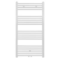 Belrad Handdoekradiator - middenaansluiting - 1200X500mm - 537Watt - Wit BW1200500