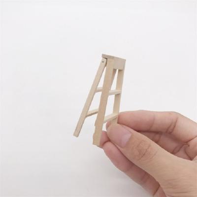 3 stuks 1:12 Toy House miniatuur meubilair houten ladder
