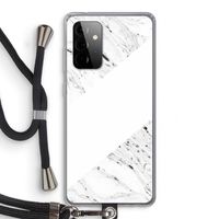 Biggest stripe: Samsung Galaxy A72 5G Transparant Hoesje met koord