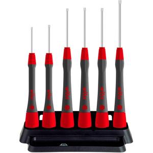 Wiha Schraubendrehersatz 6tlg Elektronik TX4-tx9 42997 Schroevendraaierset 7-delig Torx