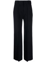Rabanne pantalon de tailleur à coupe droite - Noir