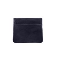 H.J. de Rooy Echt Leren Knijpportemonnee Blauw 5687