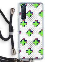 8-bit N°10: Sony Xperia 5 II Transparant Hoesje met koord