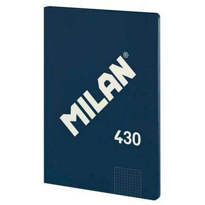 Schrift Milan 1918 Marineblauw A4 Vierkant
