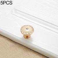 5 stuks 6577 single hole Topaz lade kabinet handvat