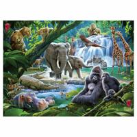Ravensburger - jungle dieren 100st. xxl