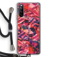 California: Sony Sony Xperia 10 III Transparant Hoesje met koord California: Sony Sony Xperia 10 III Transparant Hoesje met koord