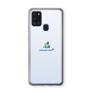 MSN: Samsung Galaxy A21s Transparant Hoesje