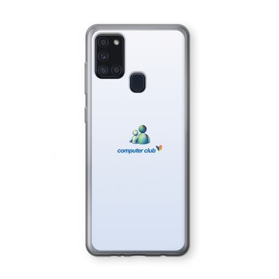 MSN: Samsung Galaxy A21s Transparant Hoesje