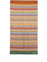 Missoni Home serviette de bain Alvise à motif zig-zag - Tons neutres