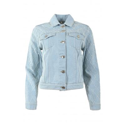 DNM Pure - Blauw | Dames | Jasje | Blauw | 4XL | regular | Kamst mode