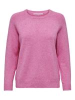 Only Onllesly Kings L/s Pullover Knt Noos 15170427 Trui Carmine Rose Melange