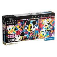 Clementoni Panorama Puzzel Disney Mickey Mouse 1000 Stukjes - thumbnail