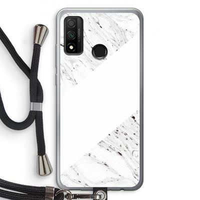 Biggest stripe: Huawei P Smart (2020) Transparant Hoesje met koord