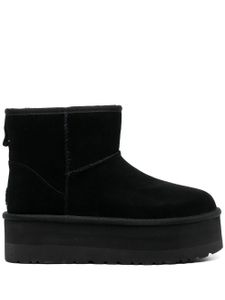 UGG bottines Mini Classic Platform - Noir