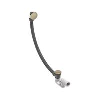 Badoverloopset MAY Incl. Sifon Geborsteld Mat Goud PVD