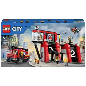 LEGO® CITY 60414 Brandweerkazerne en brandweerauto