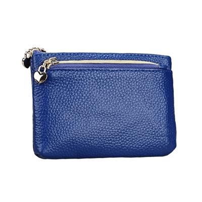 2013 Antimagnetic RFID Multifunctional Litchi Texture Women Large Capacity Hand Wallet with Card Slots (Sapphire Blue)