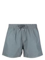 Boglioli short en coton à lien de resserrage - Gris