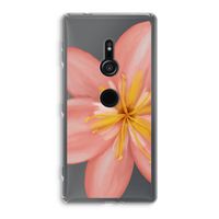 Pink Ellila Flower: Sony Xperia XZ2 Transparant Hoesje