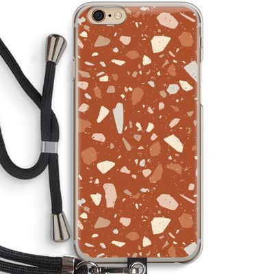 Terrazzo N°22: iPhone 6 / 6S Transparant Hoesje met koord