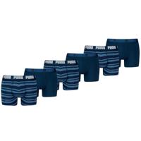 Puma Boxershorts Everyday Heritage Stripe 6-pack Denim-L Puma Boxershorts Everyday Heritage Stripe 6-pack Denim-L
