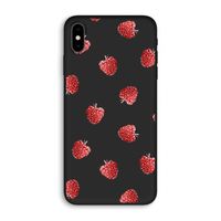 Framboosjes: iPhone XS Max Biologisch afbreekbaar hoesje