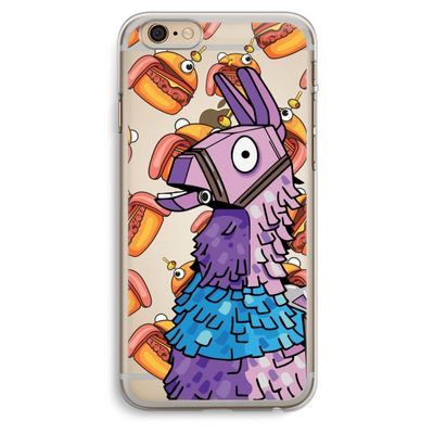Loot Burger: iPhone 6 Plus / 6S Plus Transparant Hoesje