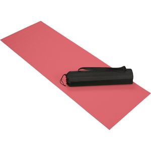 Rode yoga/fitness sportmat 60 x 170 cm   -