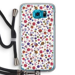 Planets Space: Samsung Galaxy S6 Transparant Hoesje met koord