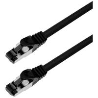 Maxtrack TI 29-1 L RJ45 Netwerkkabel, patchkabel CAT 8.1 S/FTP 1.00 m Zwart 1 stuk(s)