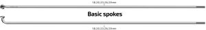 Sapim Spaken 262-14 leader ø2.00 mm fg 2,3 - rvs (100 stuks)