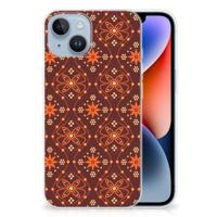 Apple iPhone 14 | TPU bumper | Batik Brown