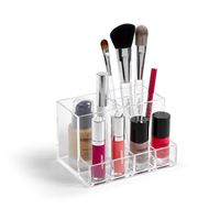 Make-up organizer/houders 7-vaks 10 x 14 x 9 cm - thumbnail