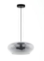 EGLO Priorat hangende plafondverlichting E27 Zwart, Transparant