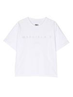 MM6 Maison Margiela Kids t-shirt à logo imprimé - Blanc