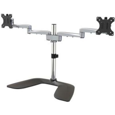 StarTech.com Dual monitor arm scharnierend staal & aluminium