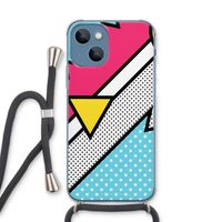 Pop Art #3: iPhone 13 Transparant Hoesje met koord