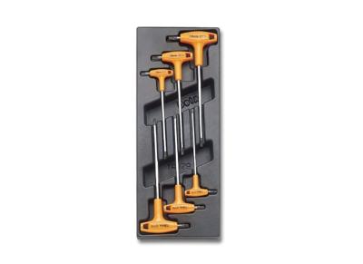 Beta T55 Harde voorgevormde inzetbakken met assortiment gereedschap - 024240055