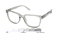 Leesbril Vista Bonita Cubo Photochromic-Kadushi silver-+1.00