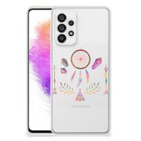 Samsung Galaxy A73 5G Telefoonhoesje met Naam Boho Dreamcatcher - thumbnail